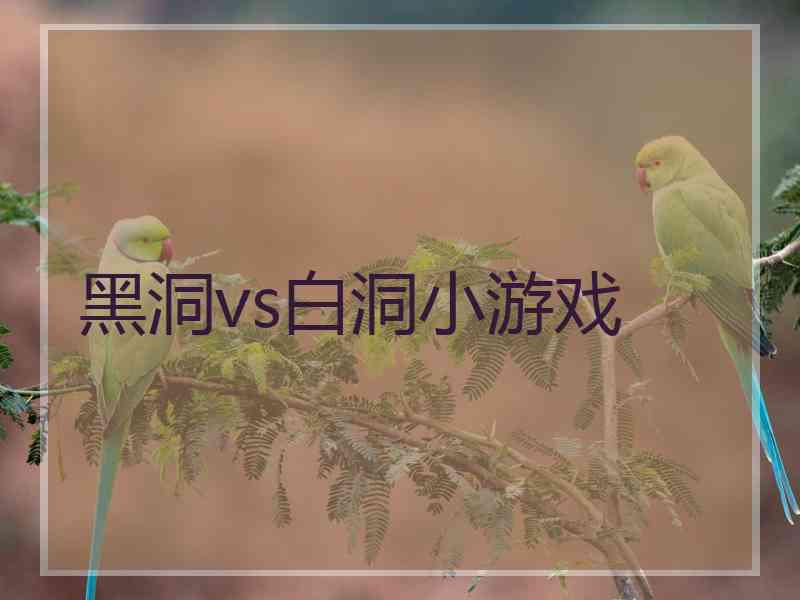 黑洞vs白洞小游戏 黑洞vs白洞小游戏