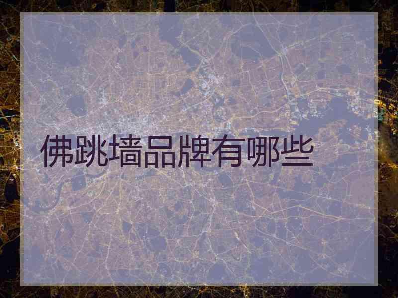佛跳墙品牌有哪些 佛跳墙品牌有哪些