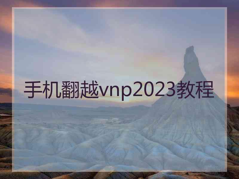 手机翻越vnp2023教程 手机翻越vnp2023教程