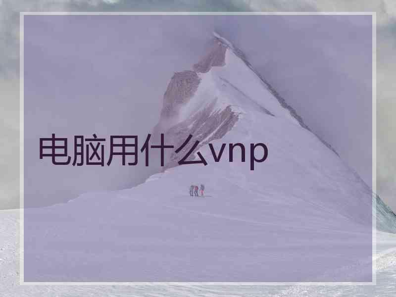 电脑用什么vnp 电脑用什么vnp