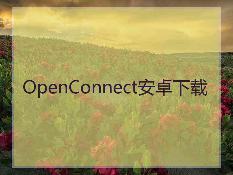 OpenConnect安卓下载 OpenConnect安卓下载