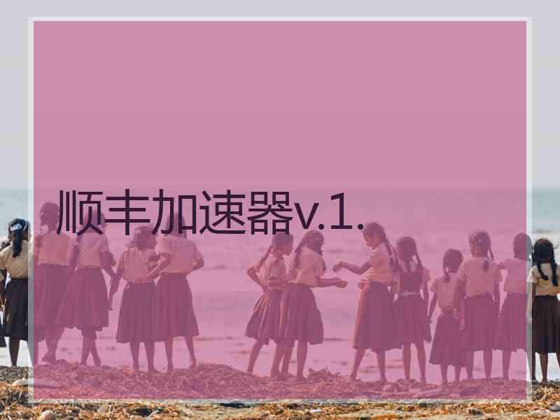 顺丰加速器v.1. 顺丰加速器v.1.