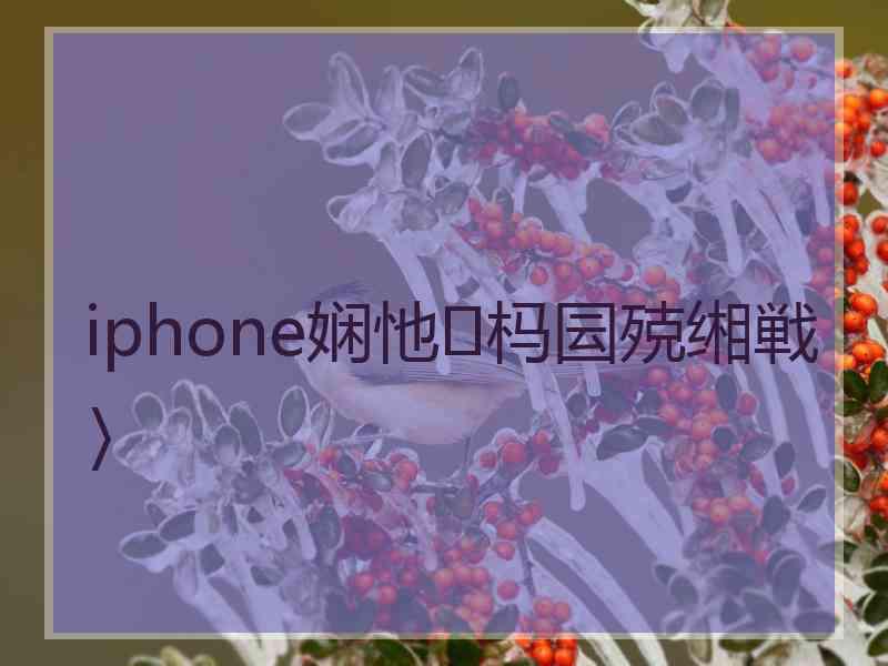 iphone娴忚杩囩殑缃戦〉 iphone娴忚杩囩殑缃戦〉