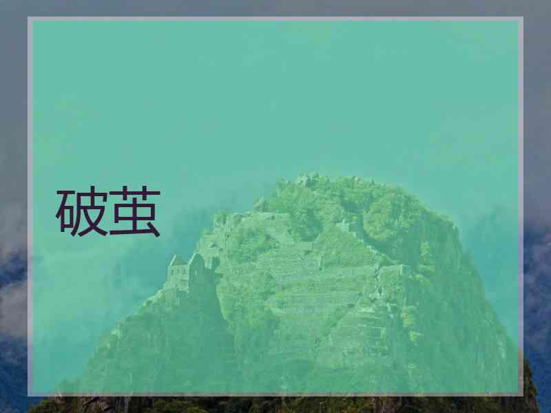破茧