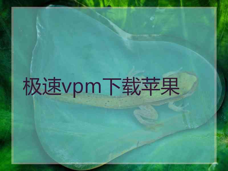 极速vpm下载苹果