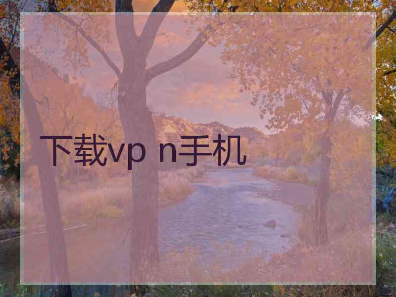 下载vp n手机