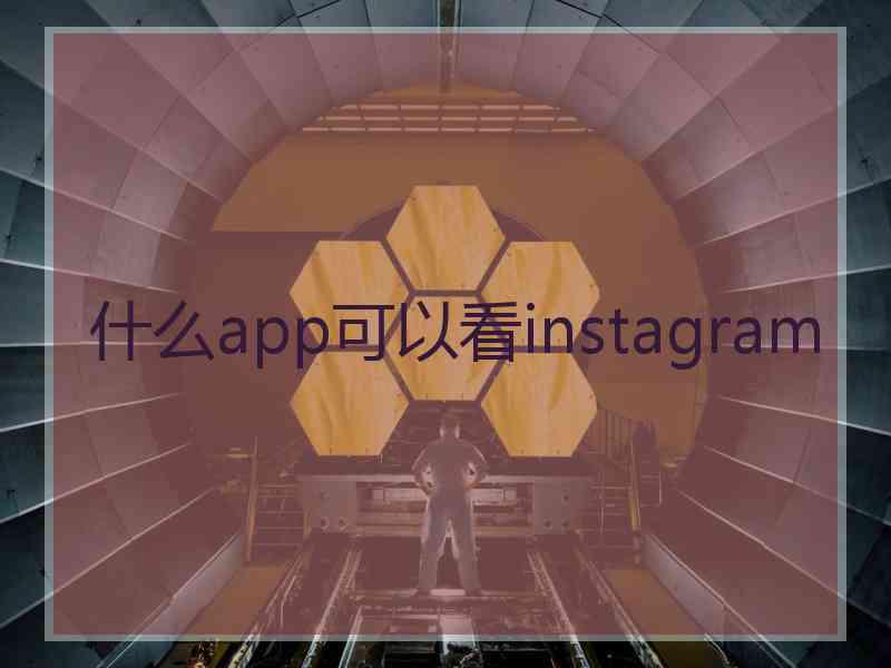 什么app可以看instagram
