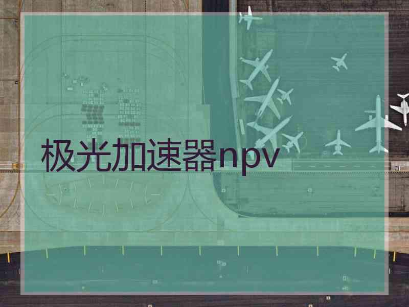 极光加速器npv