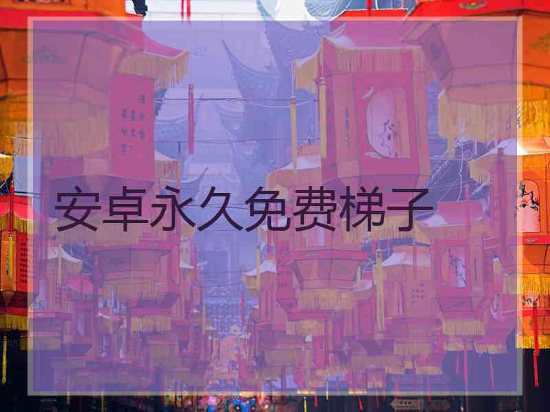 安卓永久免费梯子