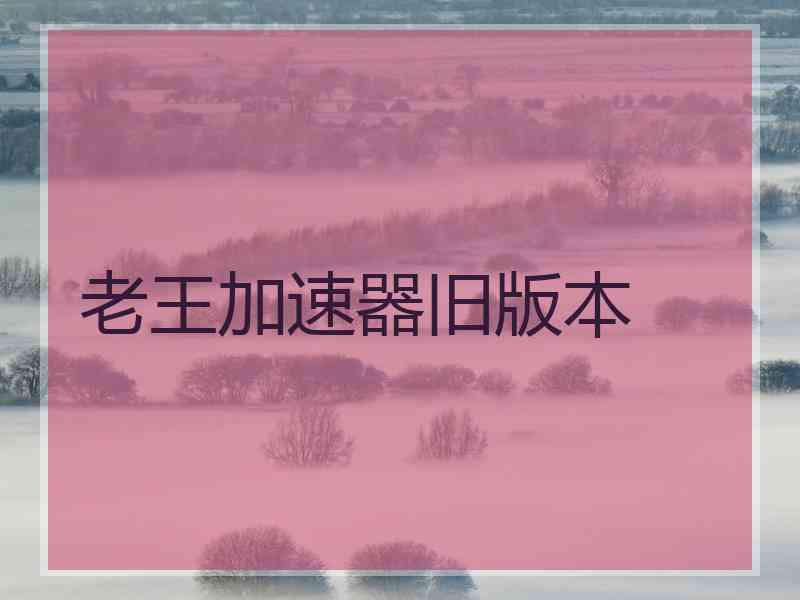 老王加速器旧版本
