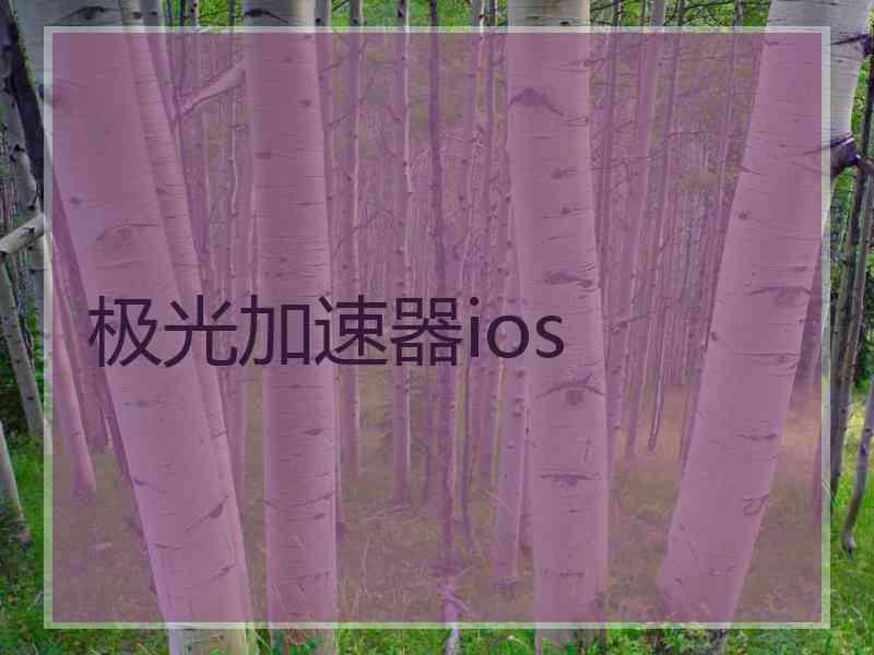 极光加速器ios