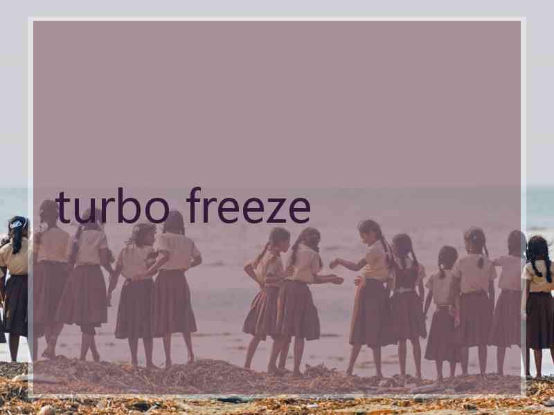 turbo freeze