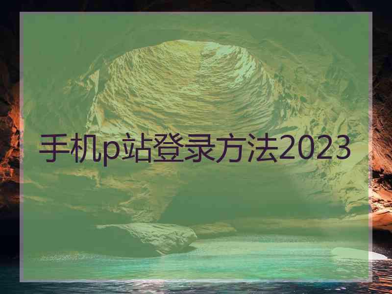 手机p站登录方法2023