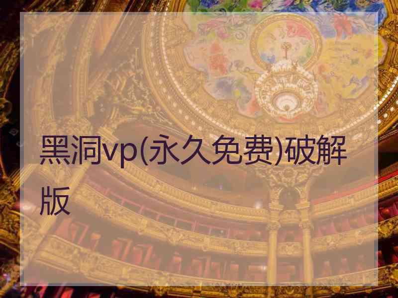 黑洞vp(永久免费)破解版