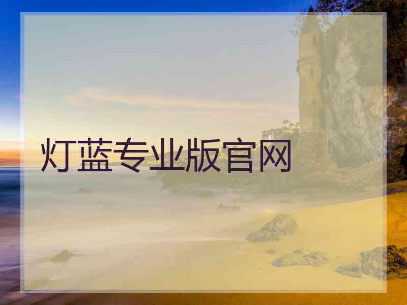灯蓝专业版官网