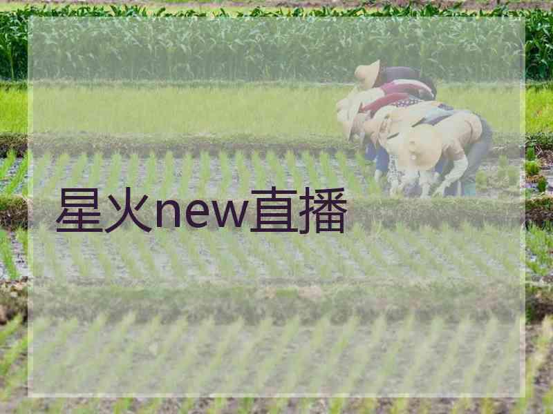 星火new直播