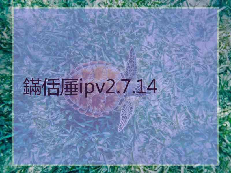 鏋佸厜ipv2.7.14