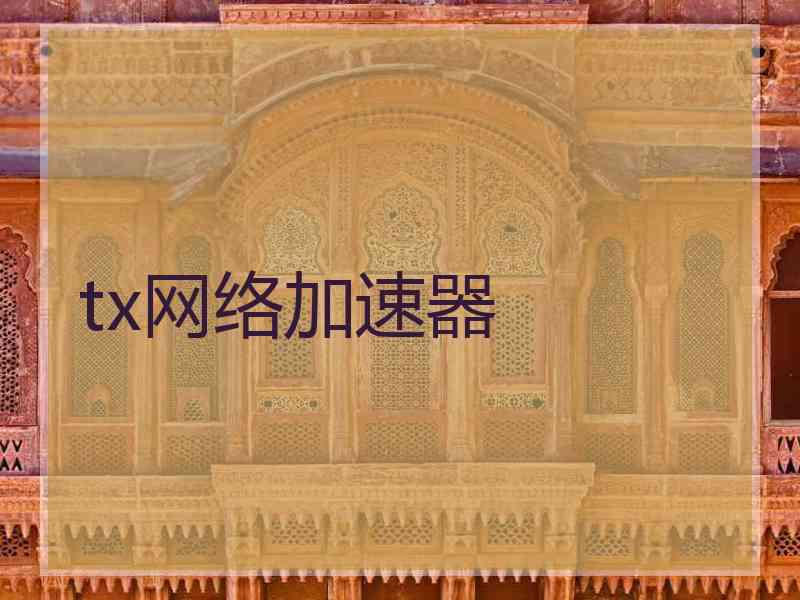 tx网络加速器