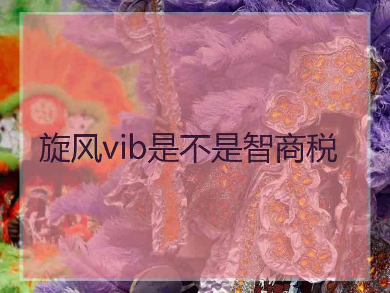 旋风vib是不是智商税