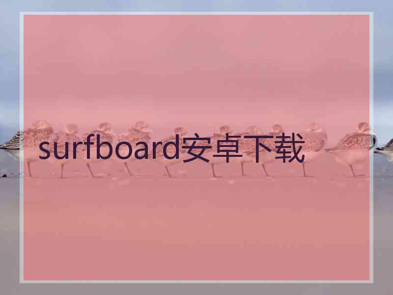 surfboard安卓下载