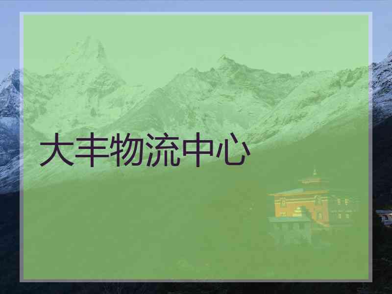 大丰物流中心