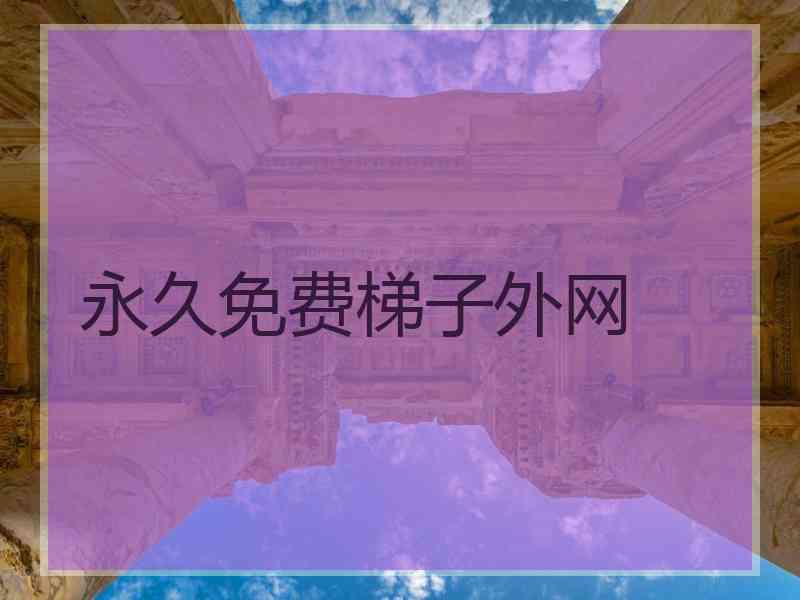 永久免费梯子外网