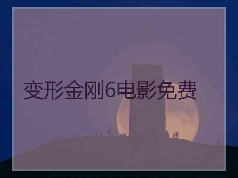 变形金刚6电影免费