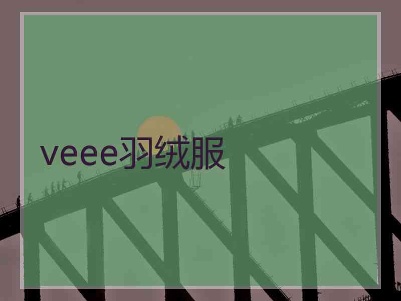 veee羽绒服